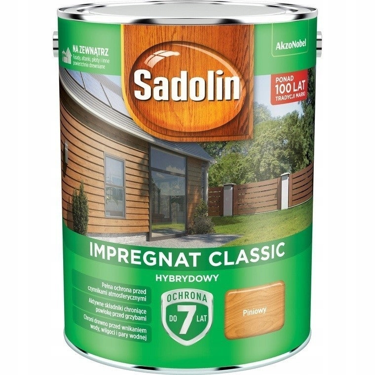 Impregnat Sadolin Classic piniowy 4,5l