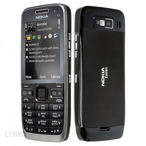 NOKIA E52 SREBRNA GWA. 3 MSC. VAT 23% + ŁADOWARKA