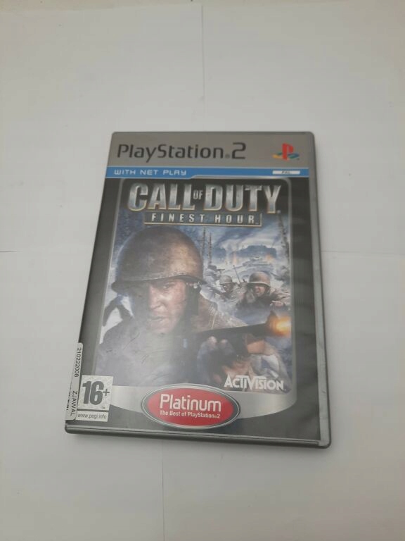 GRA PS2 CALL OF DUTY FINEST HOUR