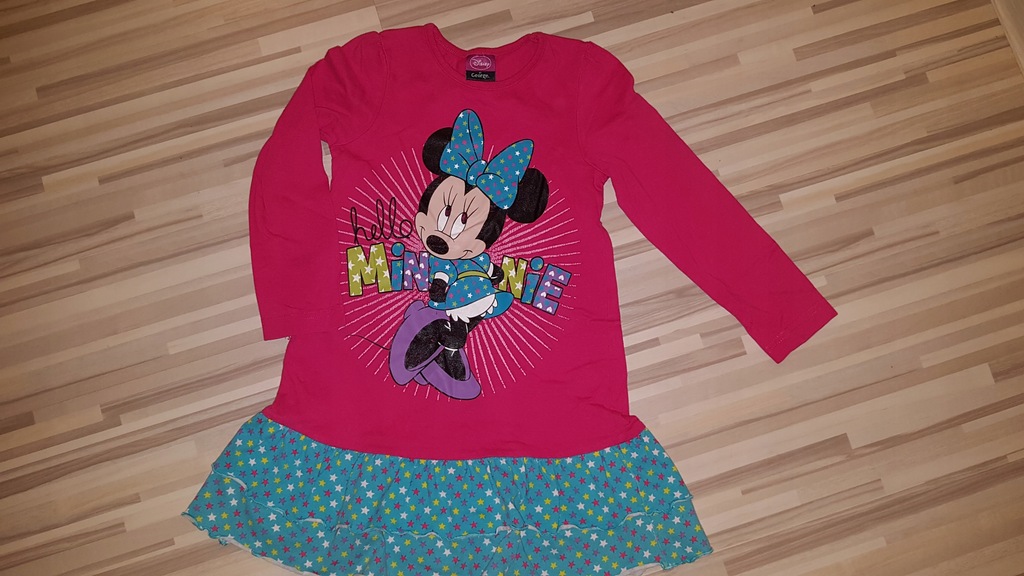 Disney sukienka Myszka Minnie 4-5 lat roz. 104-110