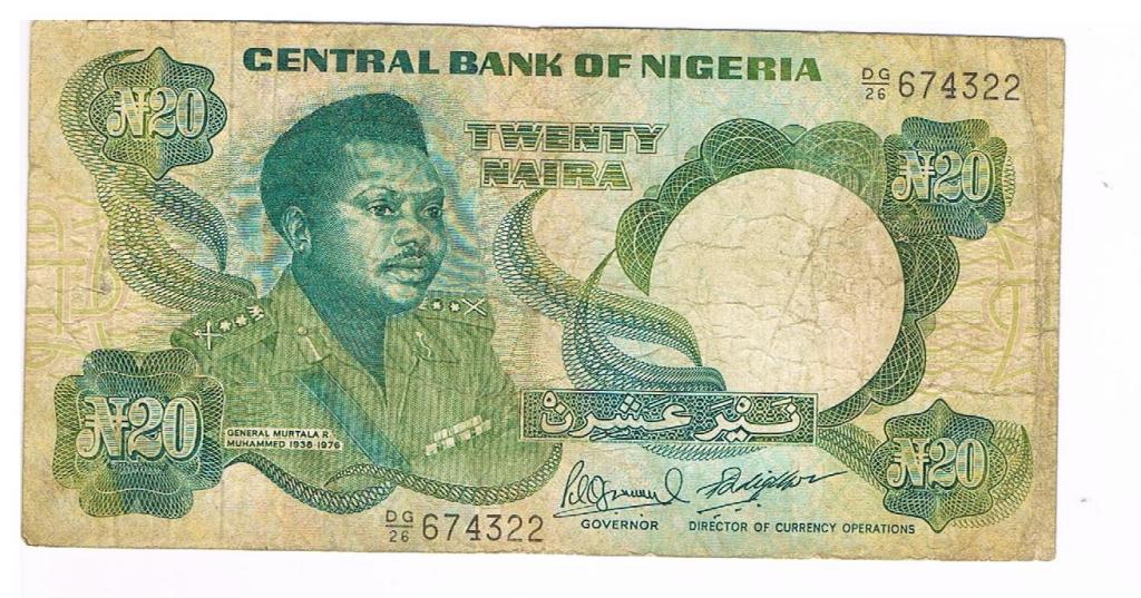 Nigeria 20 naira