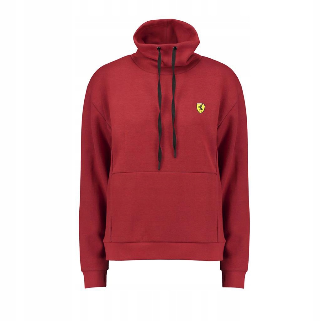 Bluza damska Funnel Neck czerwona Ferrari F1 (L)