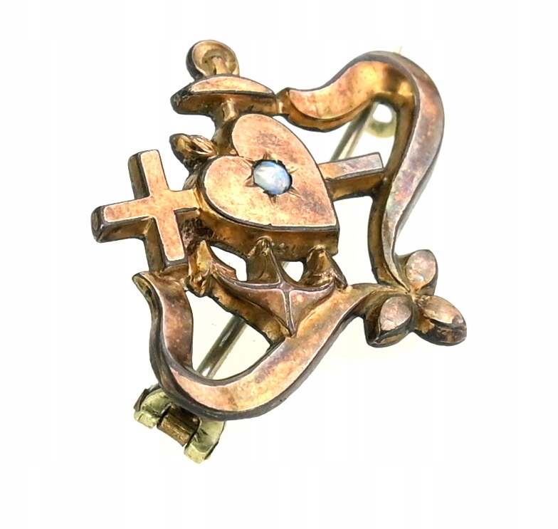 BROSZKA PATRIOTYCZNA WIARA NADZIEJA MIŁOŚĆ