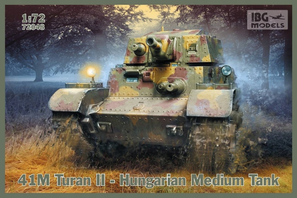 IBG 72048 1/72 41M Turan II – Hugarian Medium Tank