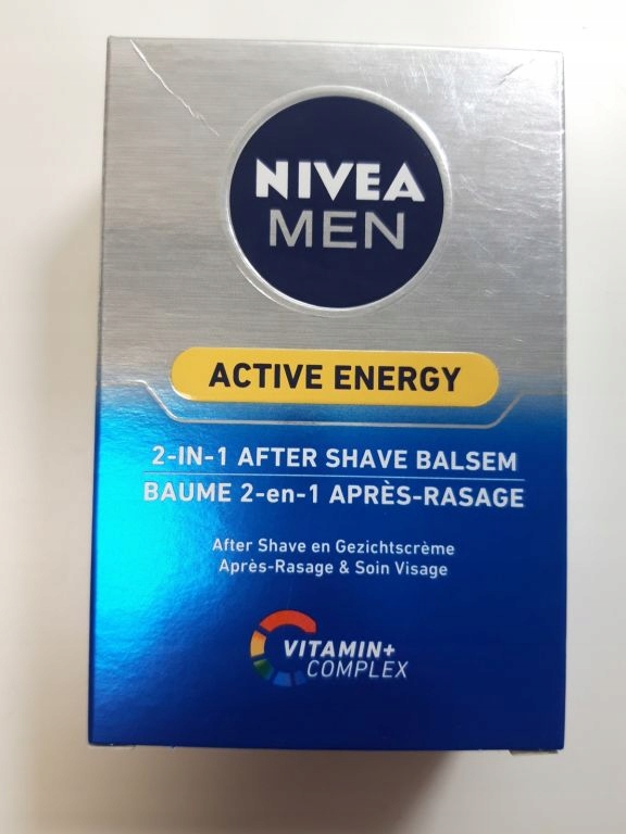 NIVEA MEN ACTIVE ENERGY WODA PO GOLENIU