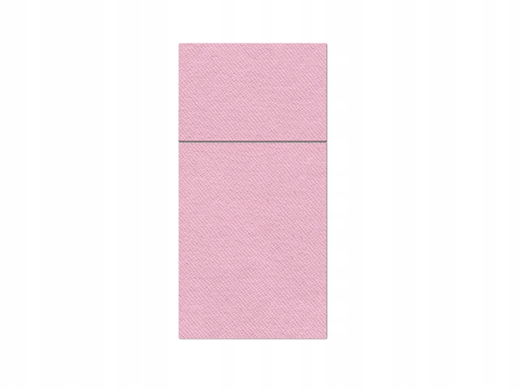 Papierowe etui Airlaid różowe 40 cm 25 szt.