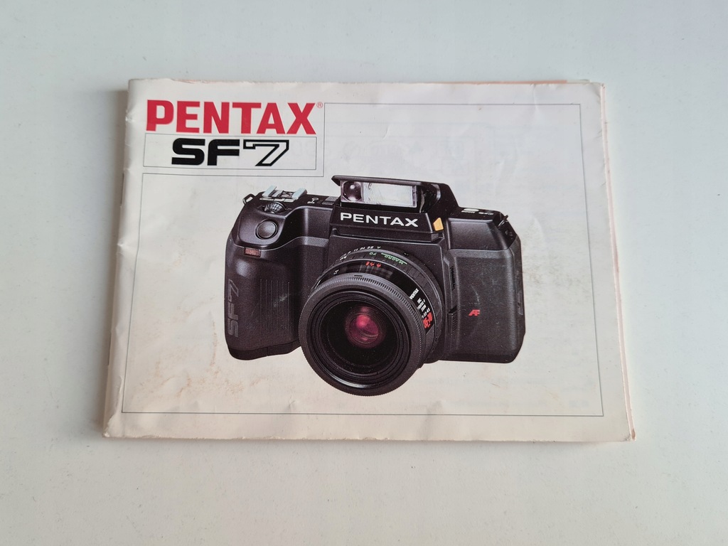 Instrukcja do aparatu PENTAX SF-7
