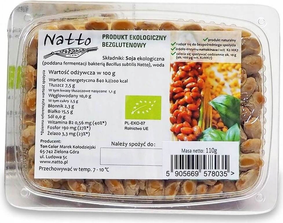 SFERMENTOWANA SOJA (NATTO) BIO 110 g - NATTO