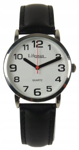 Lifemax 421.1L Zegarek męski Kwarc Analog Skóra Bi