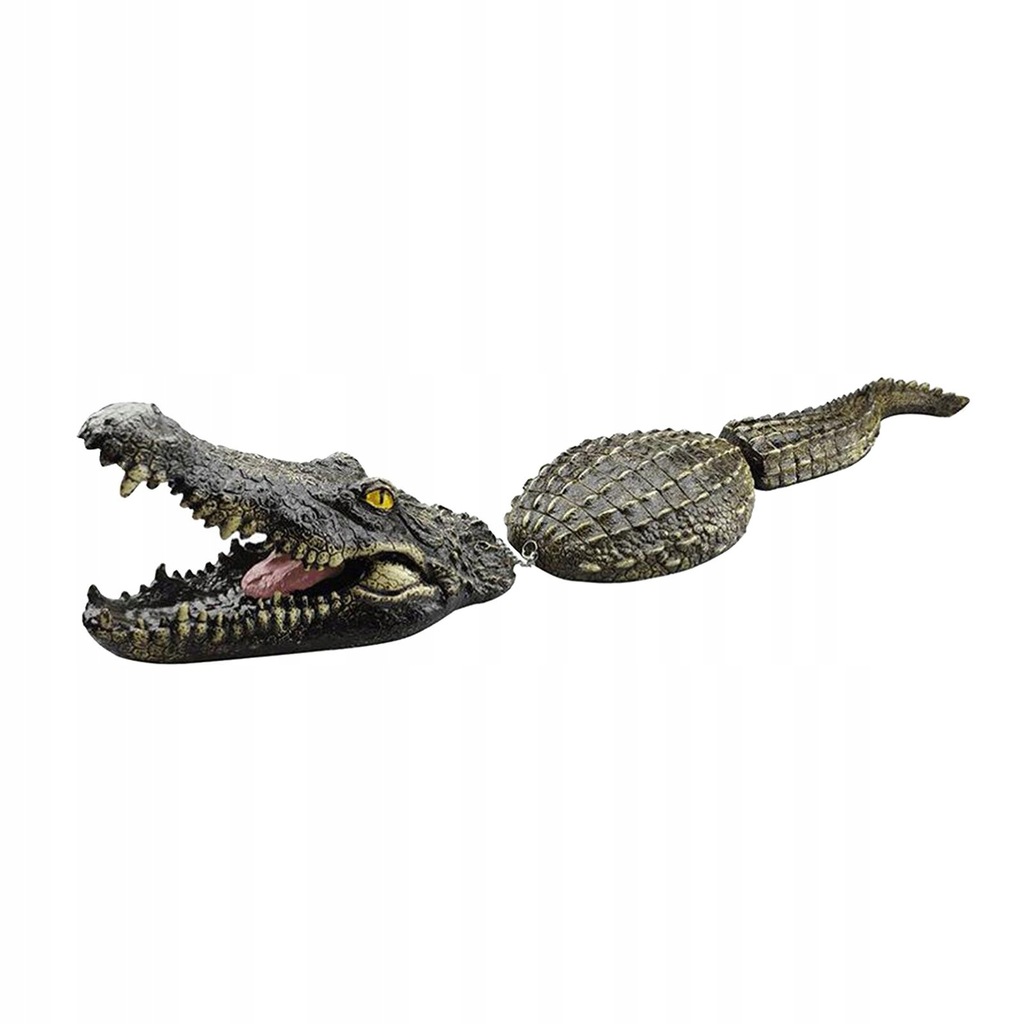 Symulacja pływającego krokodyla Świetna