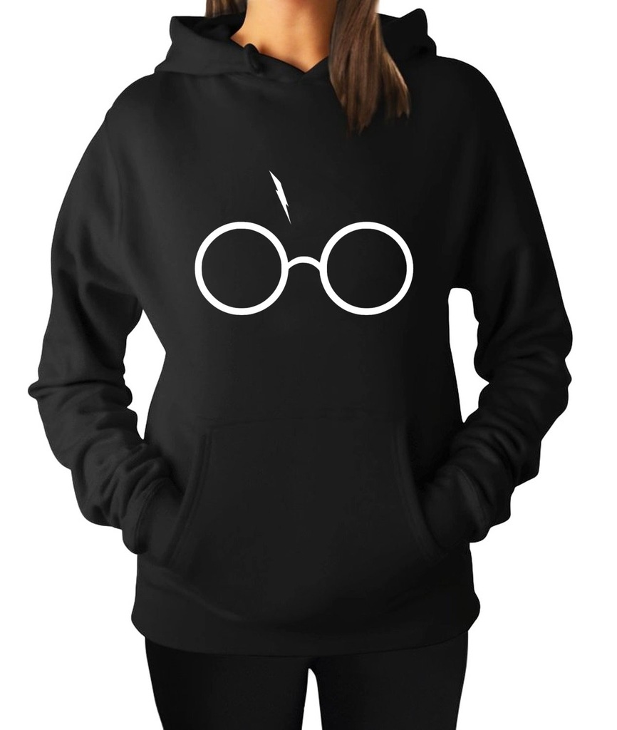 Okulary Blizna Harry Potter Bluza Damska Kapturem