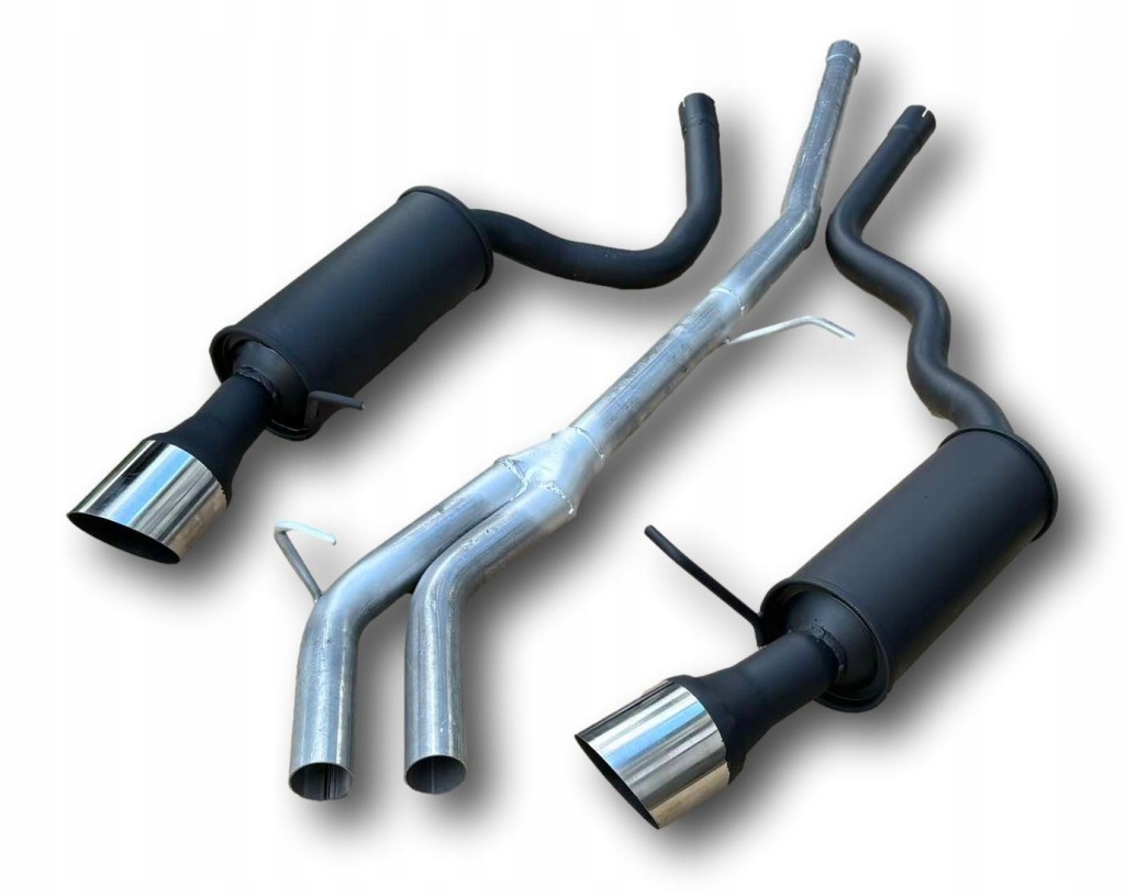 tłumik tłumiki komplet przelot końcowy wydech AUDI A4 b7 b6 OŚKA