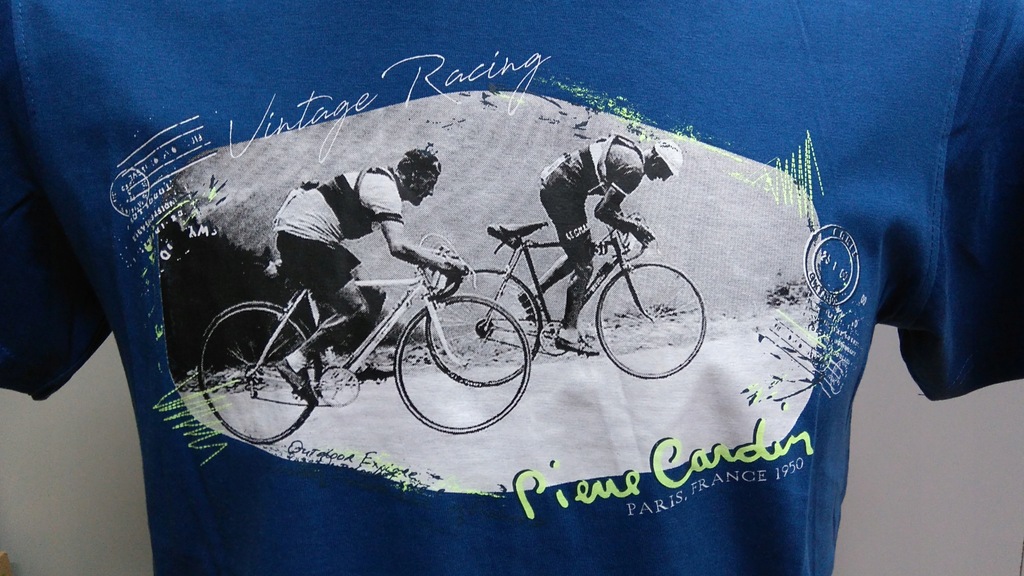 KOSZULKA MĘSKA PIERRE CARDIN rozm. S rower