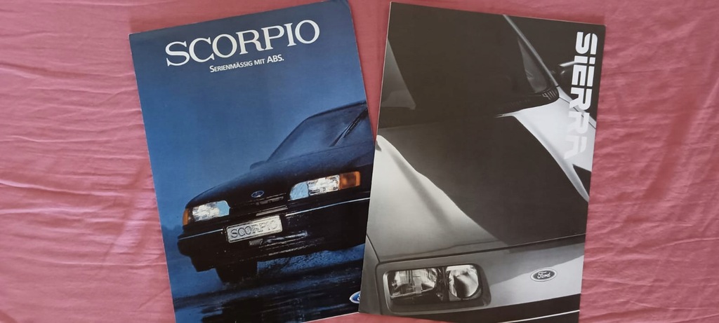 Prospekt Ford Scorpio/sierra