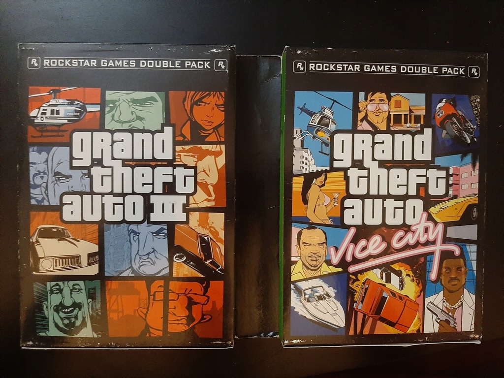 GTA Double Pack XBOX Licytacja - 10254569974 - oficjalne archiwum Allegro