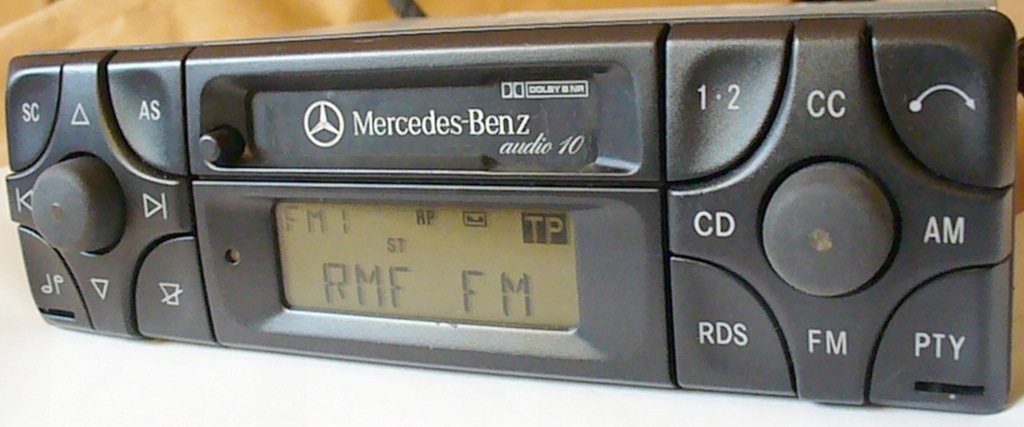 BECKER AUDIO 10= BE 3200 MERCEDES WBUDOWANY MODUŁ-BLUETOOTH AUDIO STEREO