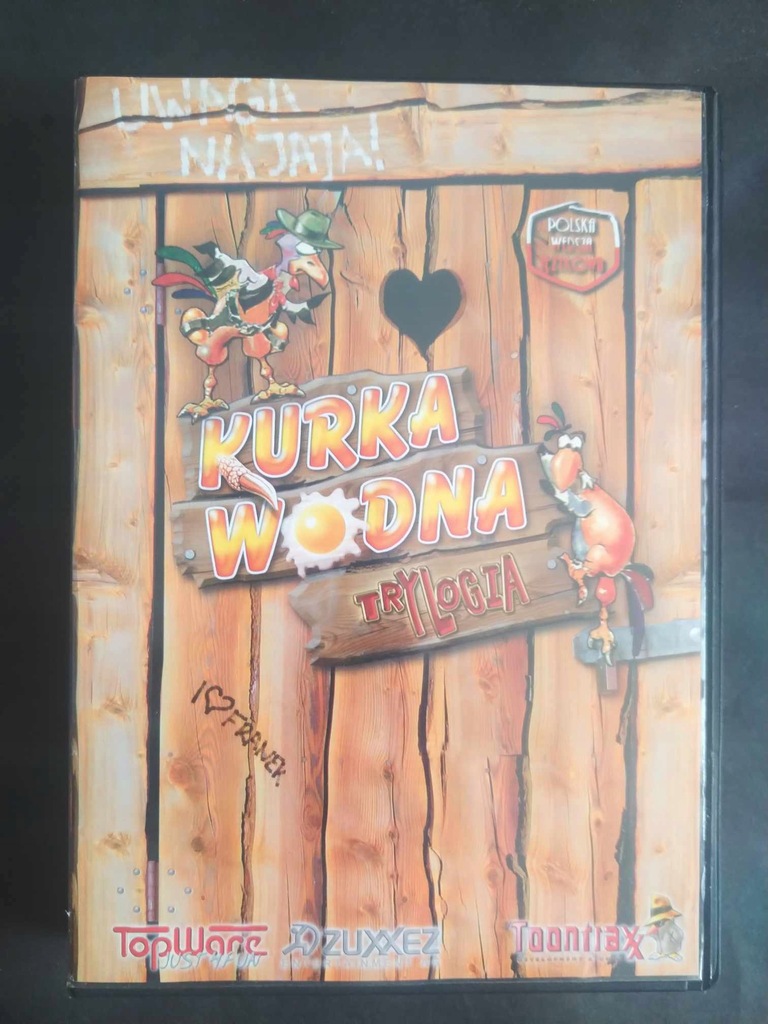 Kurka wodna 1 2 3 TRYLOGIA - 3 części super gry PC PL polska wersja
