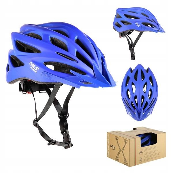 MTV50 NIEBIESKI ROZM. M(55-58CM) KASK NILS EXTREME