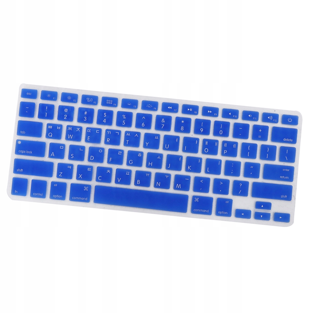 1 kawałek ochraniacza klawiatury - niebieski