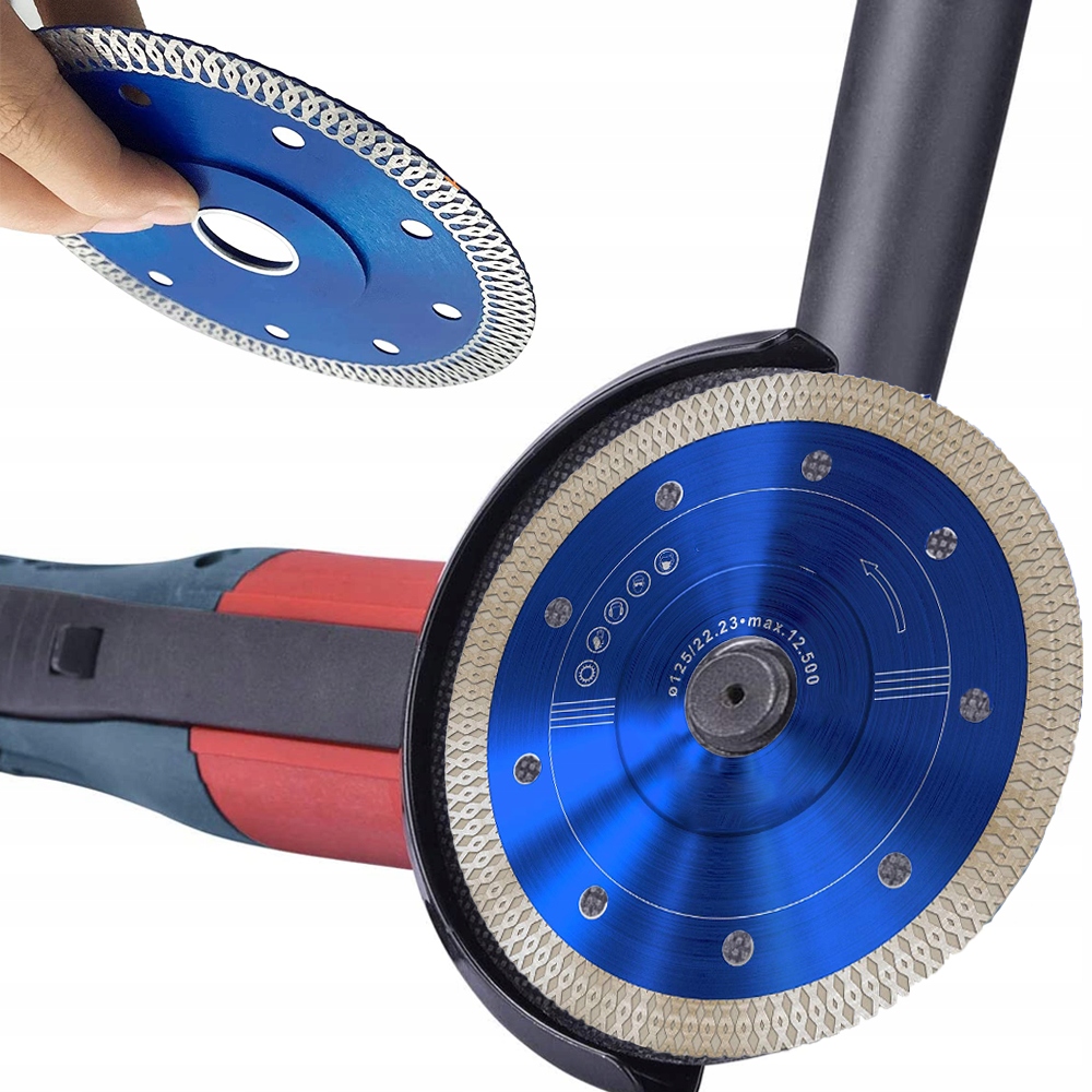 TARCZA DIAMENTOWA DO CIĘCIA GRESU PŁYTEK 125MM PRO