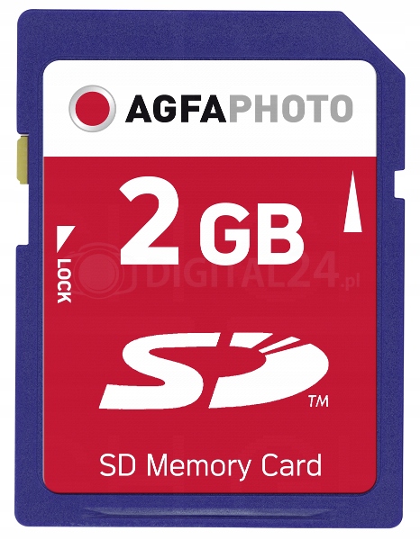 Karta pamięci AgfaPhoto SD 2GB