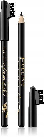 Eveline Eyebrow Pencil Kredka do brwi - czarna 1sz