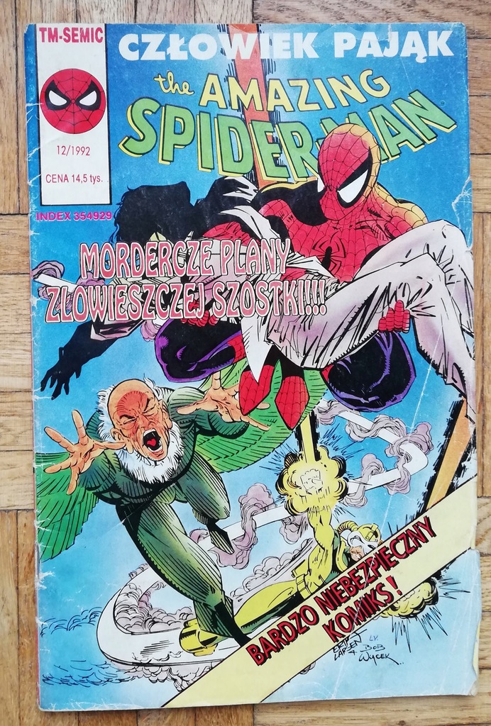 THE AMAZING SPIDER-MAN 12/92 12/1992