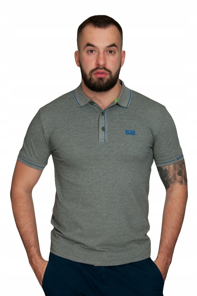 HUGO BOSS Polo Koszulka Męska Slim Fit S SOPOT