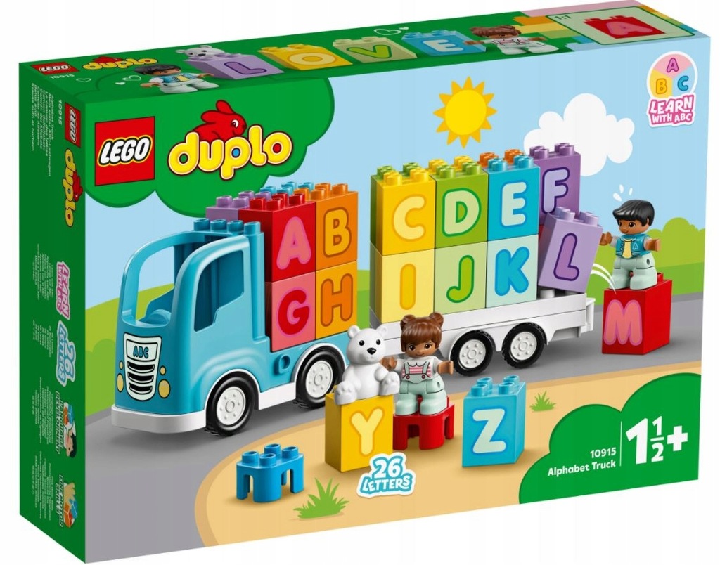 Lego Duplo Ciężarówka z alfabetem 10915