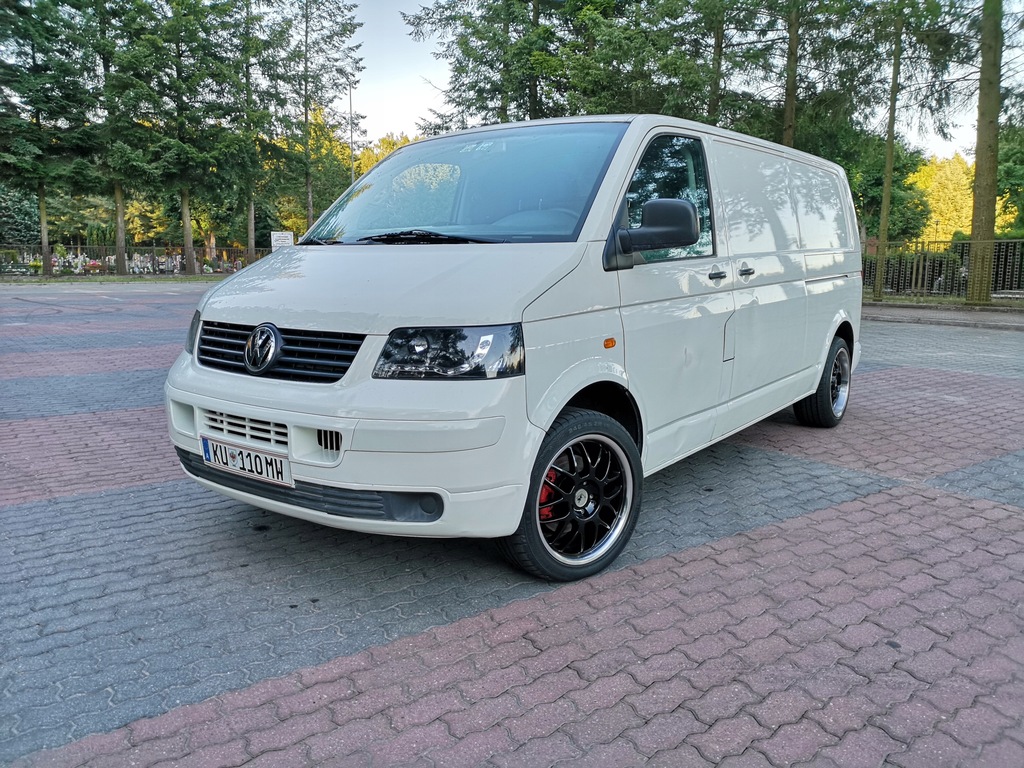 Vw T5 TRANSPORTER T5 1.9tdi Long 2+1 TUNING - 7458600161