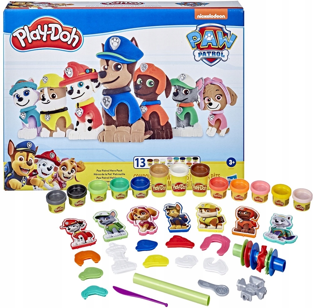 CIASTOLINA MASA PLASTYCZNA PLAYDOH PSI PATROL 7538