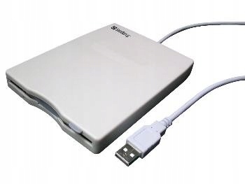 Sandberg zewnętrzny napęd FDD USB Floppy Mini Read