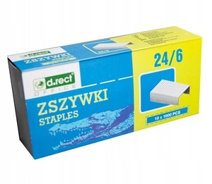 ZSZYWKI STANDARDOWE 24/6 opakowanie