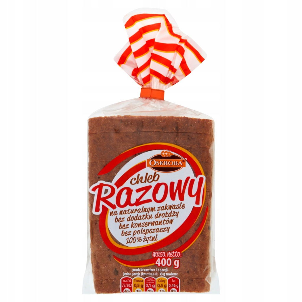 Oskroba Chleb razowy 400 g