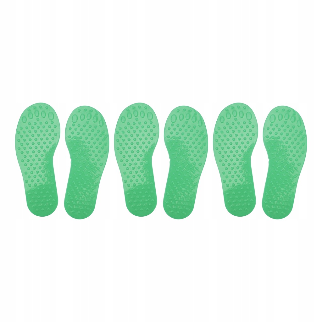 3 pary Footprints Marker PCV Kolorowa podkładka