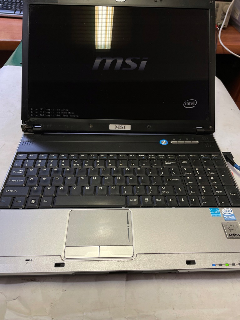 Laptop MSI MS-163K 15,4 " Intel Core 2 Duo