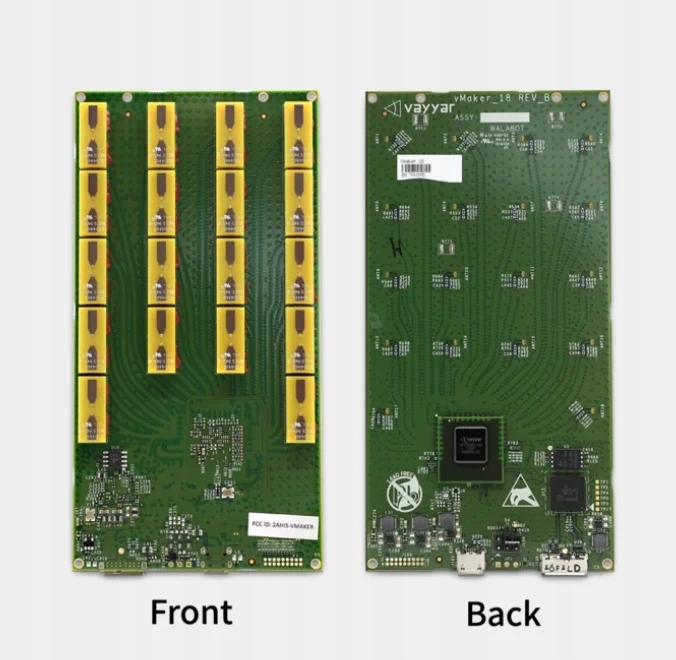 Ręczny obraz 3D Walabot DIY 2 plus x widok perspektywy instrumentu