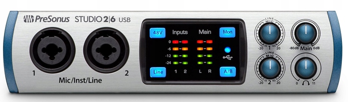 PRESONUS STUDIO 26 INTERFEJS AUDIO USB