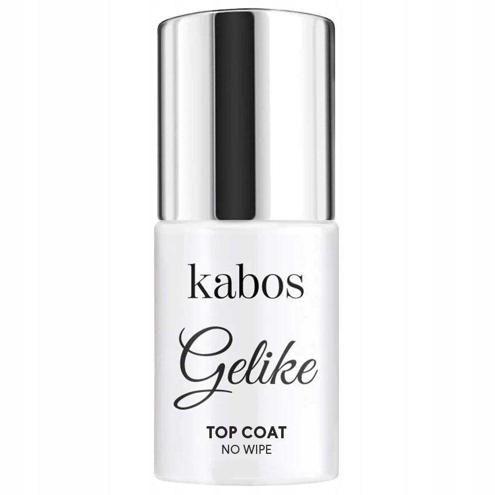 Kabos GeLike top coat no wipe 8ml top bez przemywa