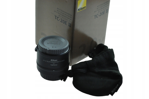 Tele Converter TC-20E III Nikon AF-S | Powiększenie x2 |