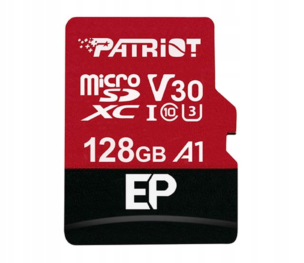 Karta pamięci Patriot 128GB EP microSDXC U3 V30