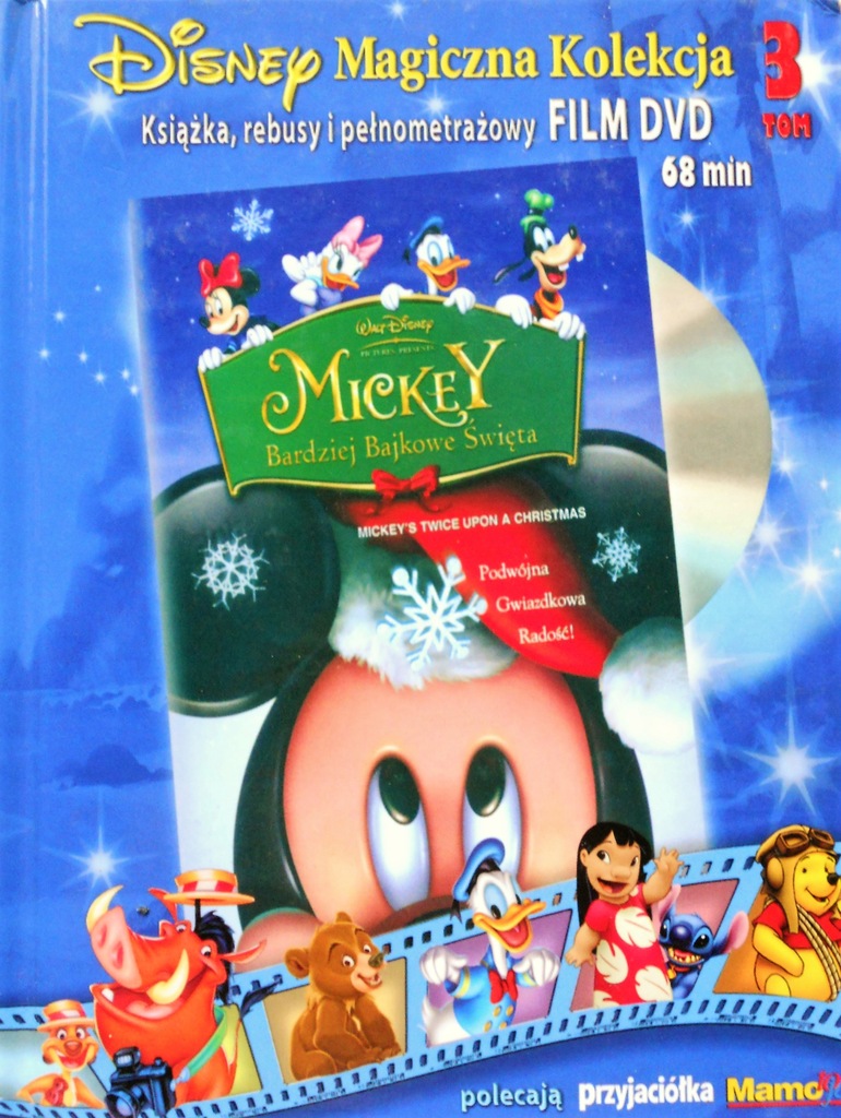 Mickey Bardziej Bajkowe Swieta Dvd Ksiazka Oficjalne Archiwum Allegro