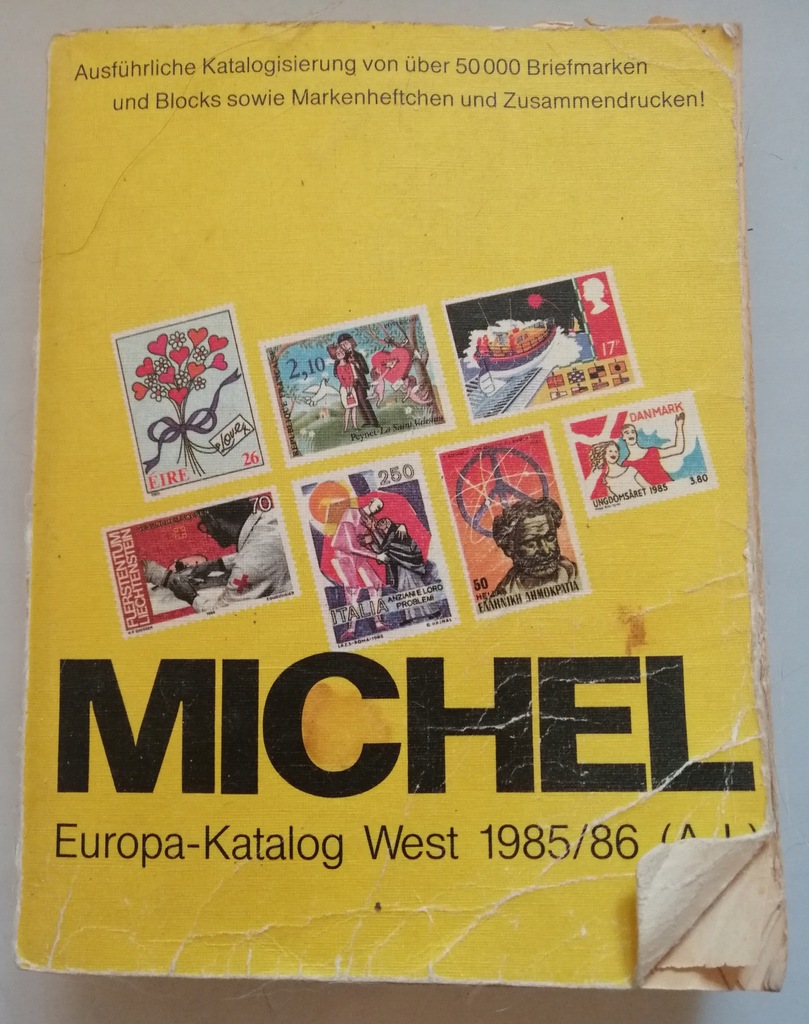 Michel katalog 1985/86 cel charytatywny