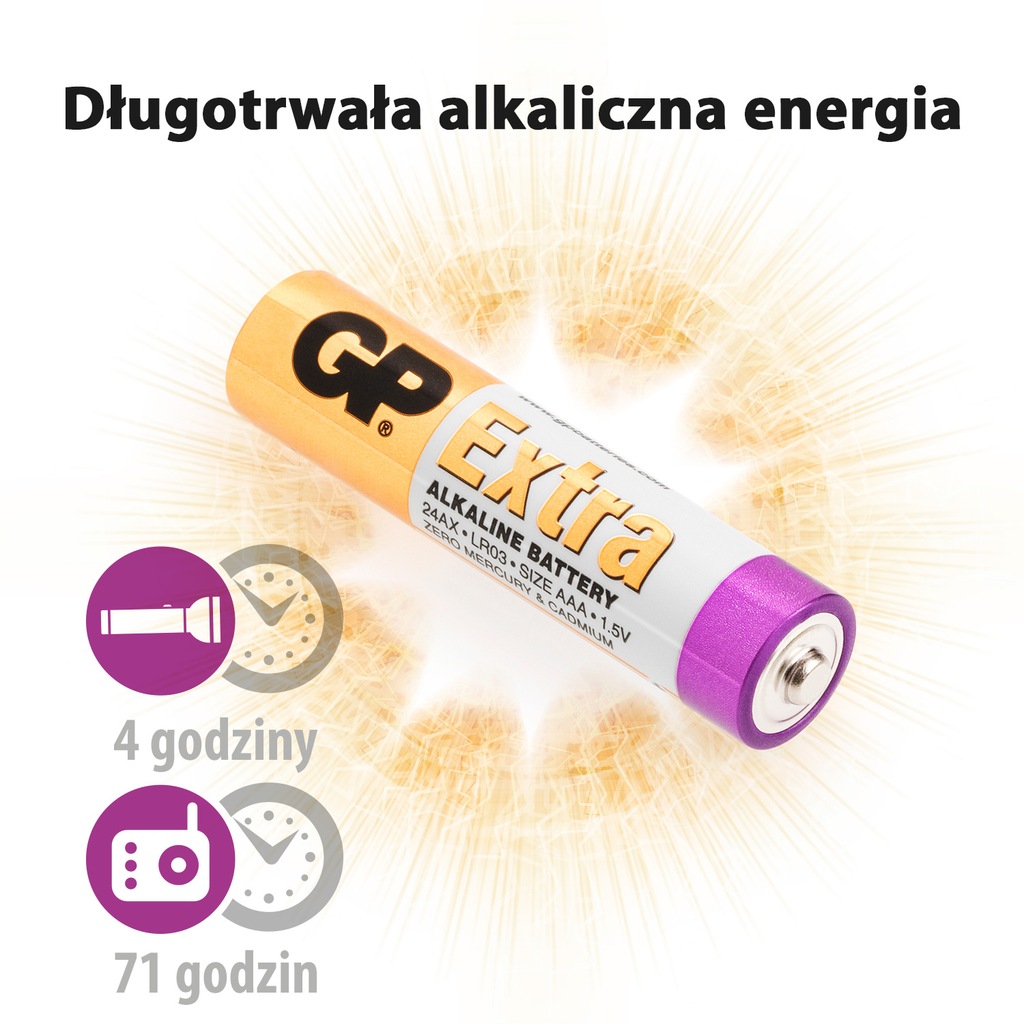 Купить 80 батареек GP EXTRA ALKALINE AAA R3, напряжение 1,5 В.: отзывы, фото, характеристики в интерне-магазине Aredi.ru