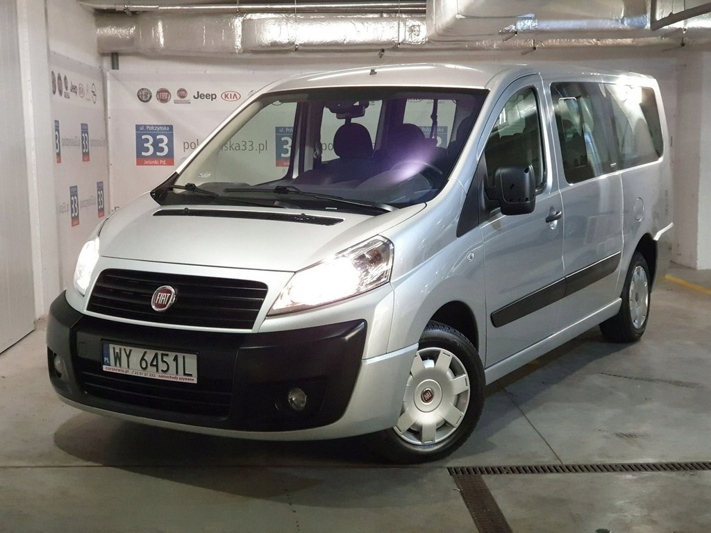 Fiat Scudo, salon Polska 9 osobowy, faktura vat 23