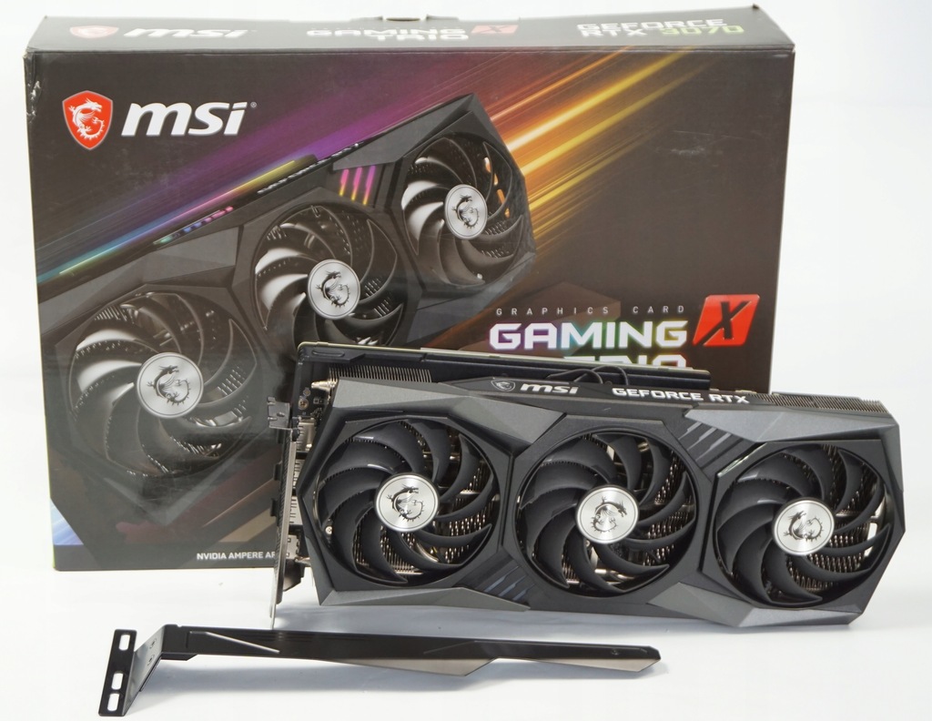 Купить Карта MSI GeForce RTX 3070 Gaming X Trio 8 ГБ GDDR6: отзывы, фото, характеристики в интерне-магазине Aredi.ru