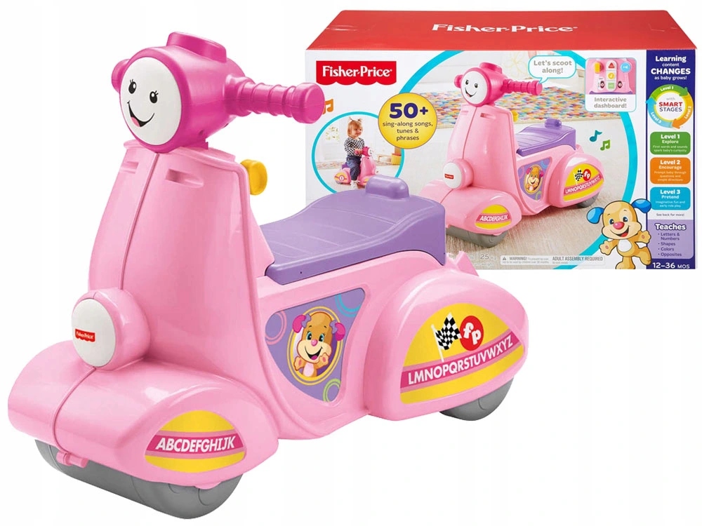 Fisher Price SKUTER jeździk dla maluszka