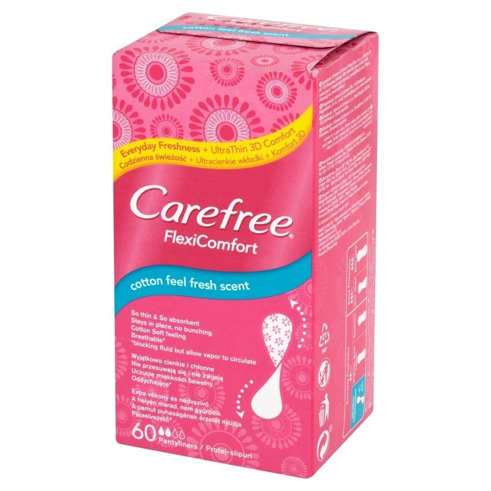 Carefree Flexi Comfort Cotton Feel Fresh Scent Wkł