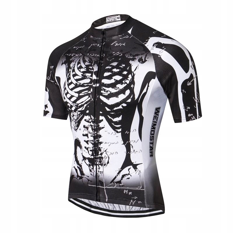 męska krótka odzież rowerowa Halloween M-3XL