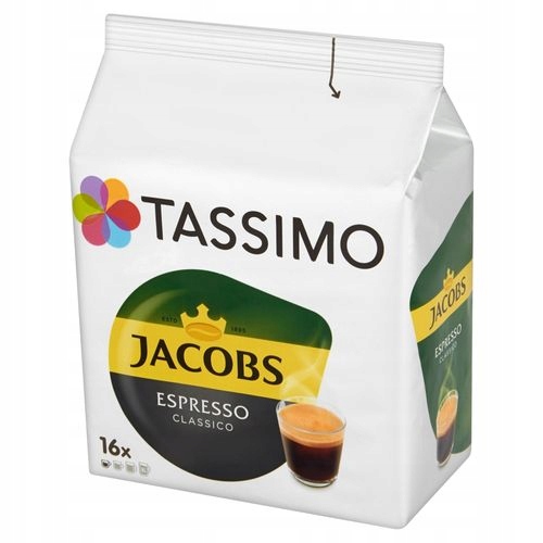 Tassimo Jacobs Espresso Classico Kawa 16 kapsułek